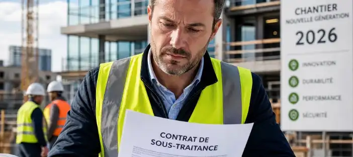 Contrat de sous-traitance : comment sécuriser votre entreprise BTP en tant que chef d'entreprise bâtiment