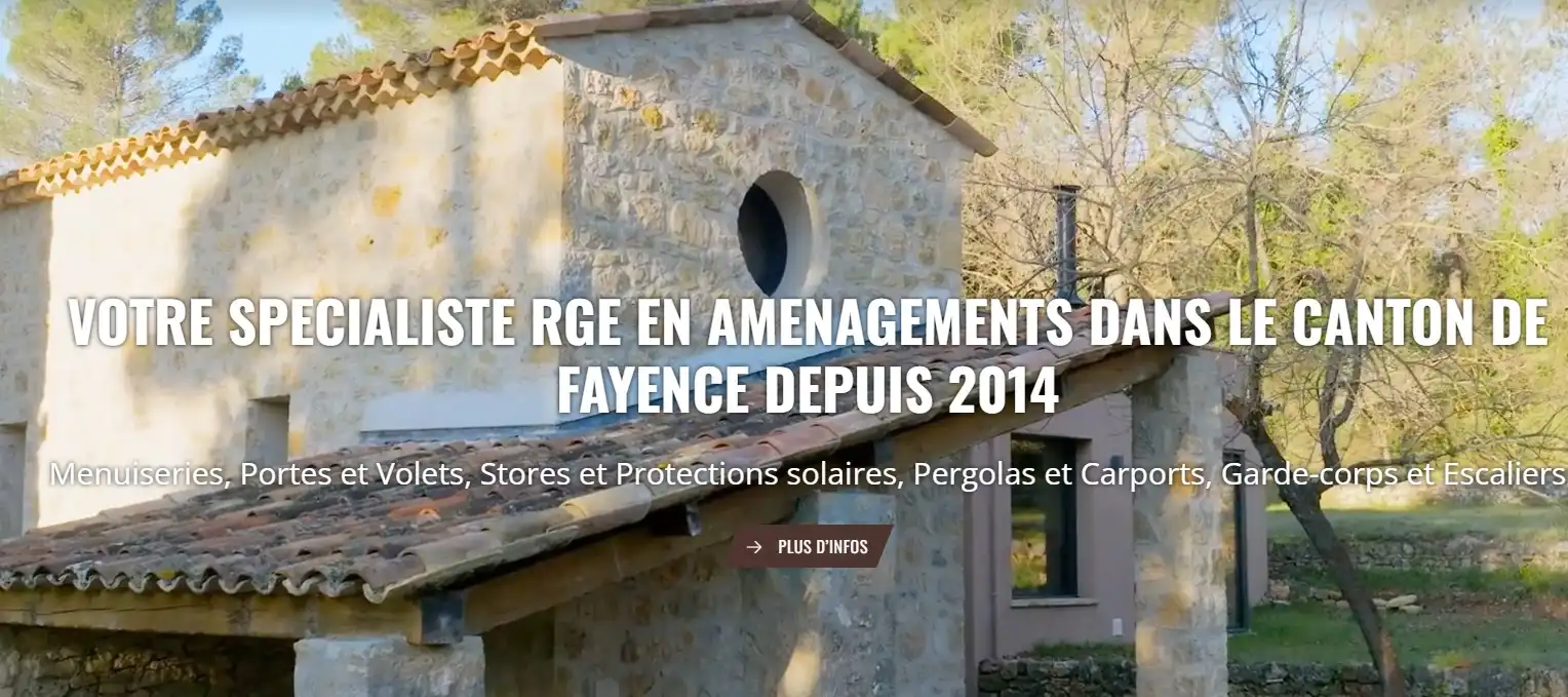Banner for sarl AMENAGEMENTS JLG