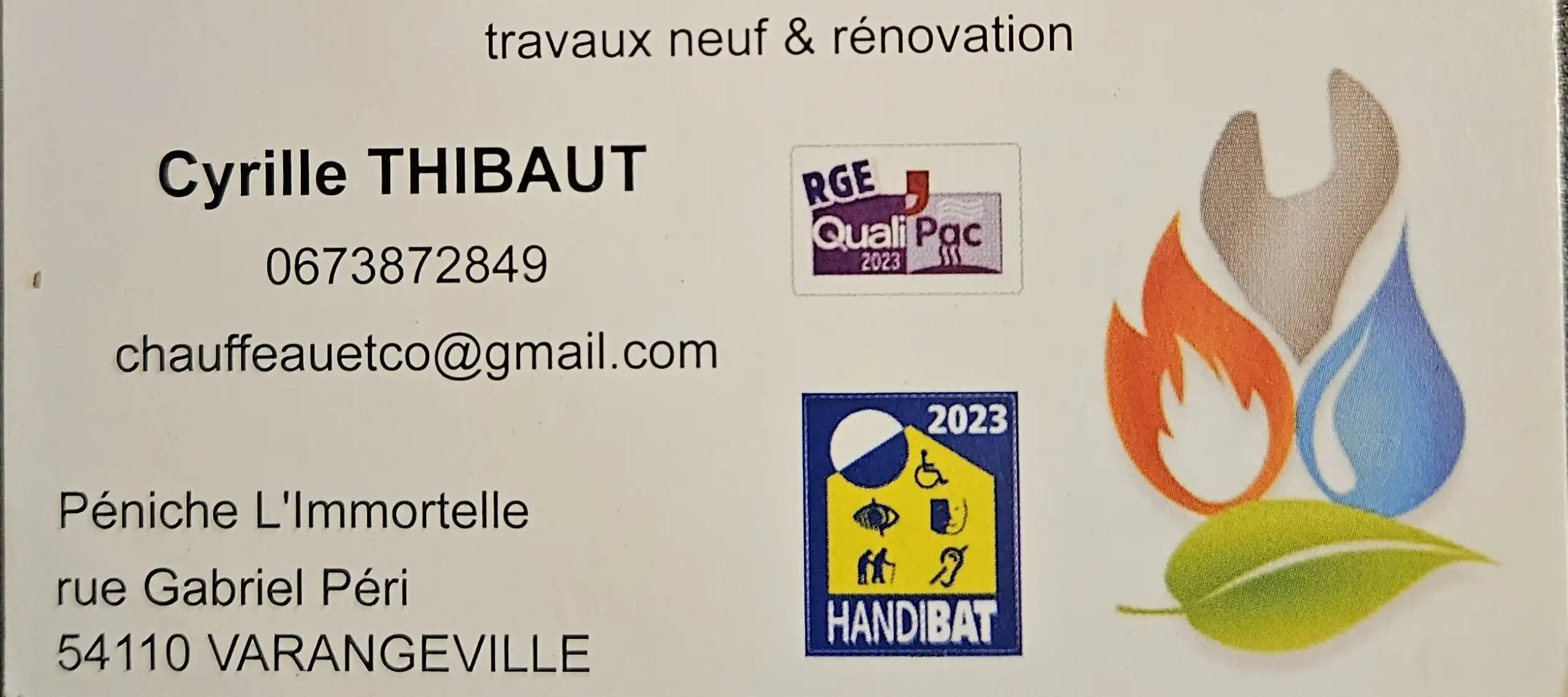 Banner for CHAUFF EAU & Co